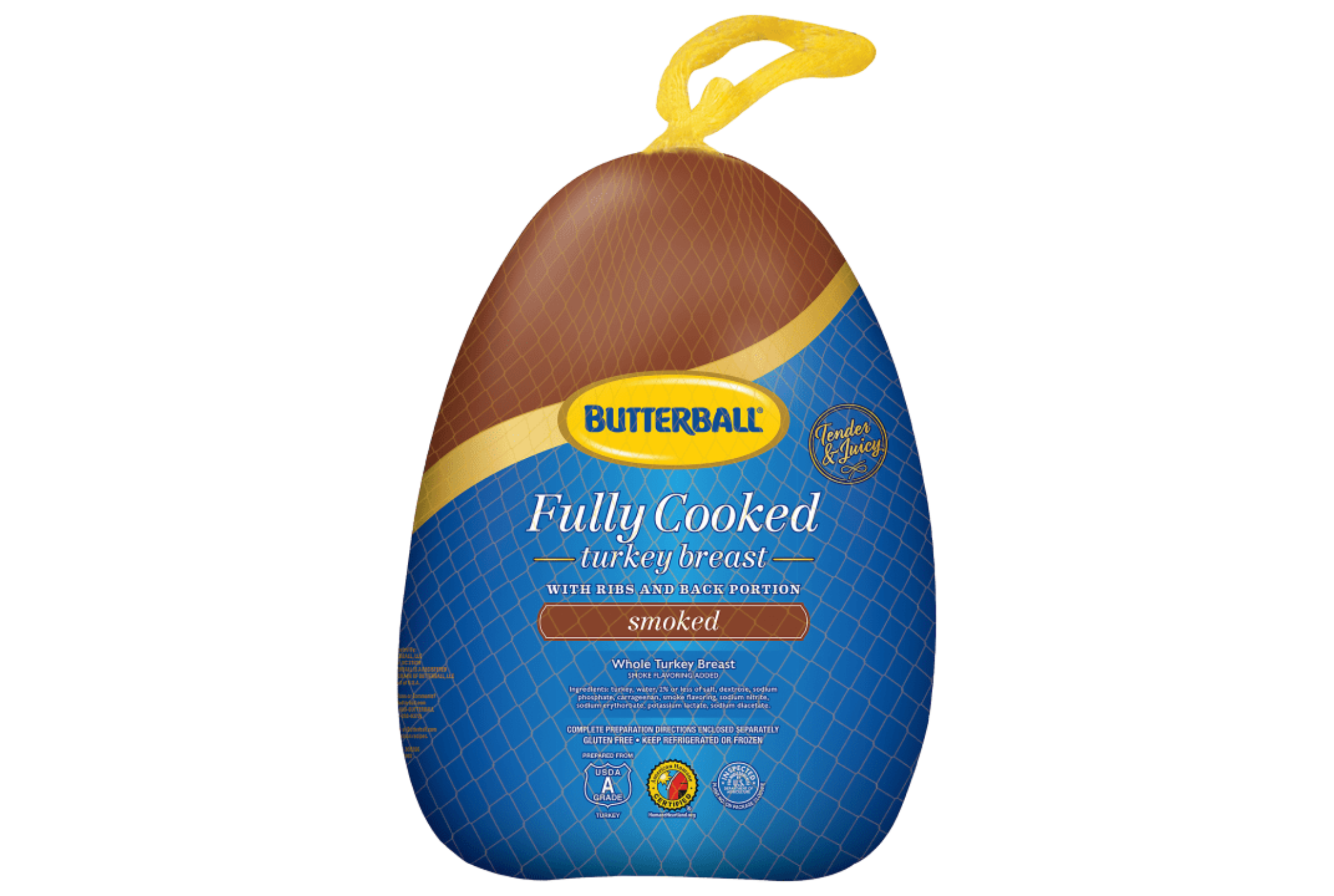 Fully Cooked Smoked Whole Turkey Breast Butterball